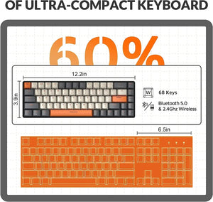 60% Wireless Mechanical Keyboard