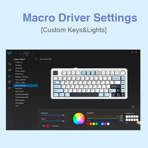 AULA F75 2.4G Wireless/Bluetooth/Wired Gaming Mechanical Keyboard