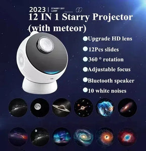 12 IN 1 Galaxy Star Projector