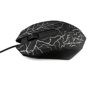 3200DPI Computer Mouses Colorful LED Professional Mouse Gaming