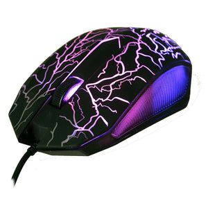 3200DPI Computer Mouses Colorful LED Professional Mouse Gaming