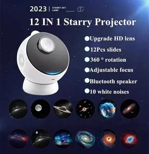 12 IN 1 Galaxy Star Projector