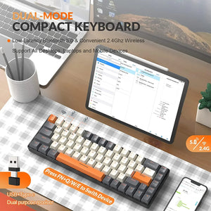 60% Wireless Mechanical Keyboard